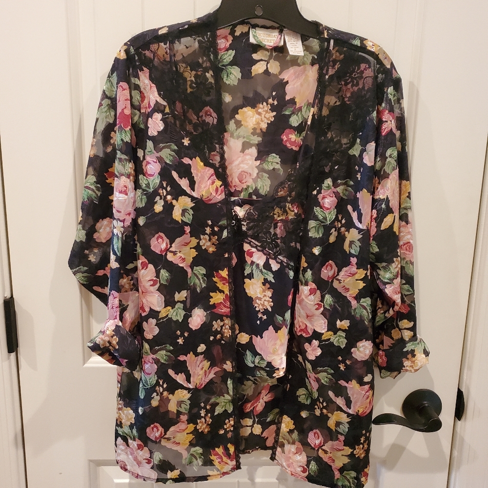 Victoria's Secret Vtg Gold Label Cami/Robe - Picture 8 of 16